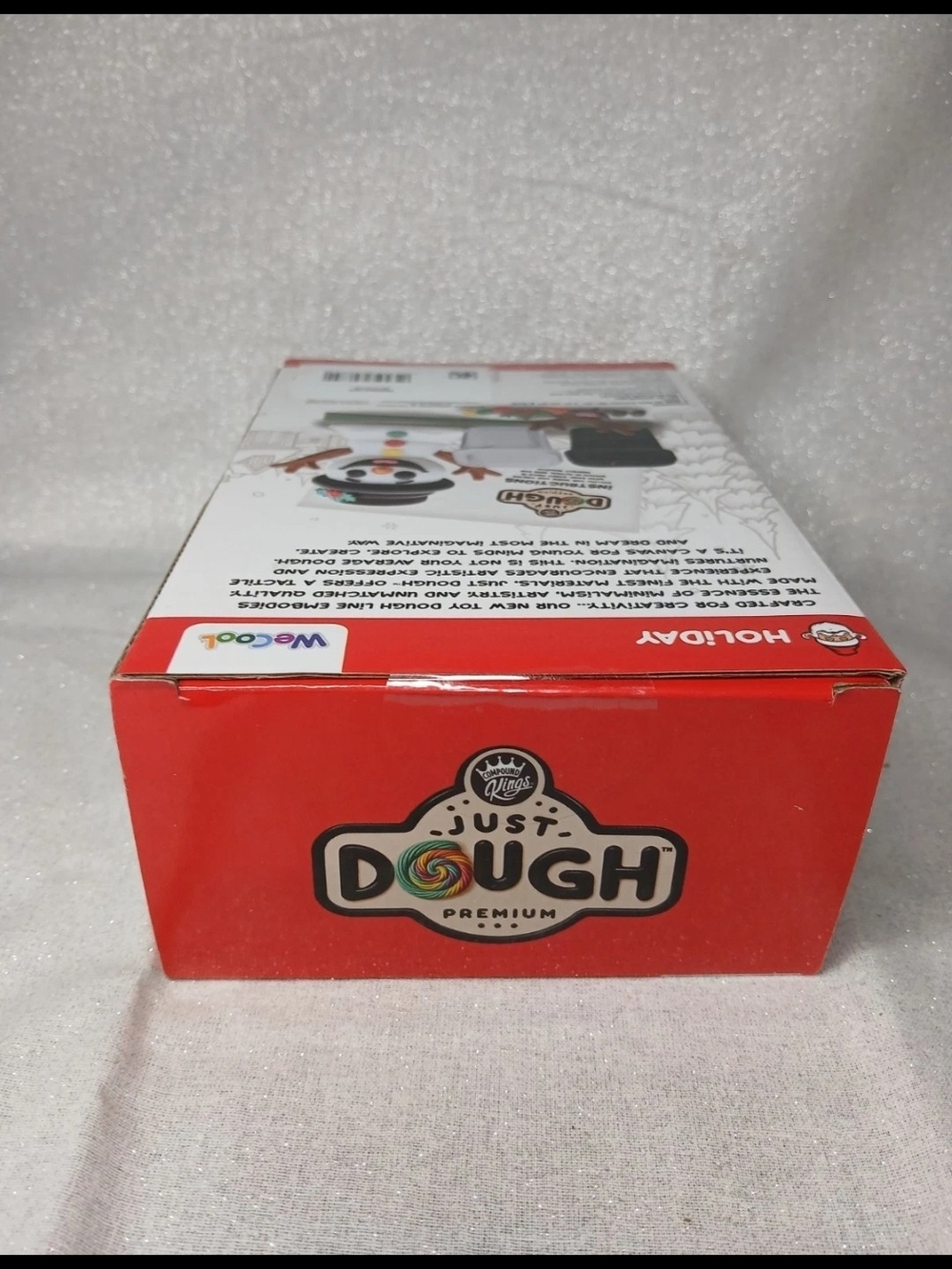 Just Dough Premium Sugar Cookie Scented Play Dough Set - White & Black - Picture 3 of 5